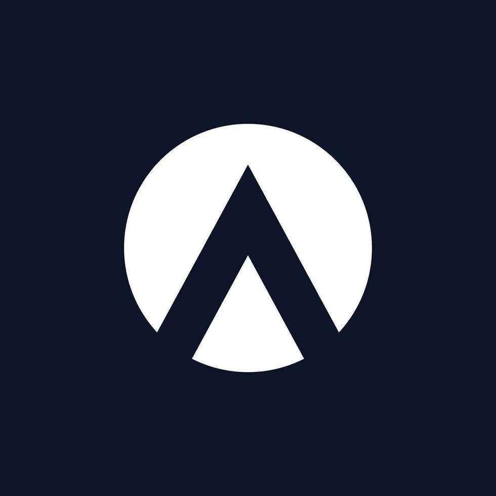 The Best Unique and modern A logo design good design of A very unique design vector