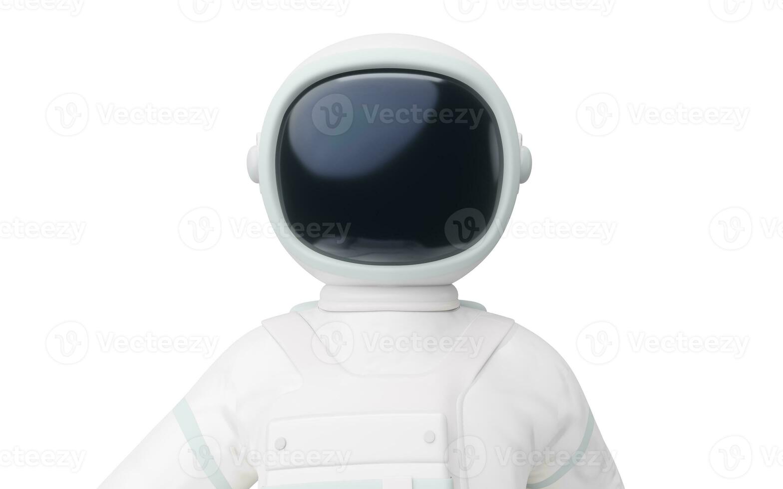 White space man, 3d character, 3d rendering. photo