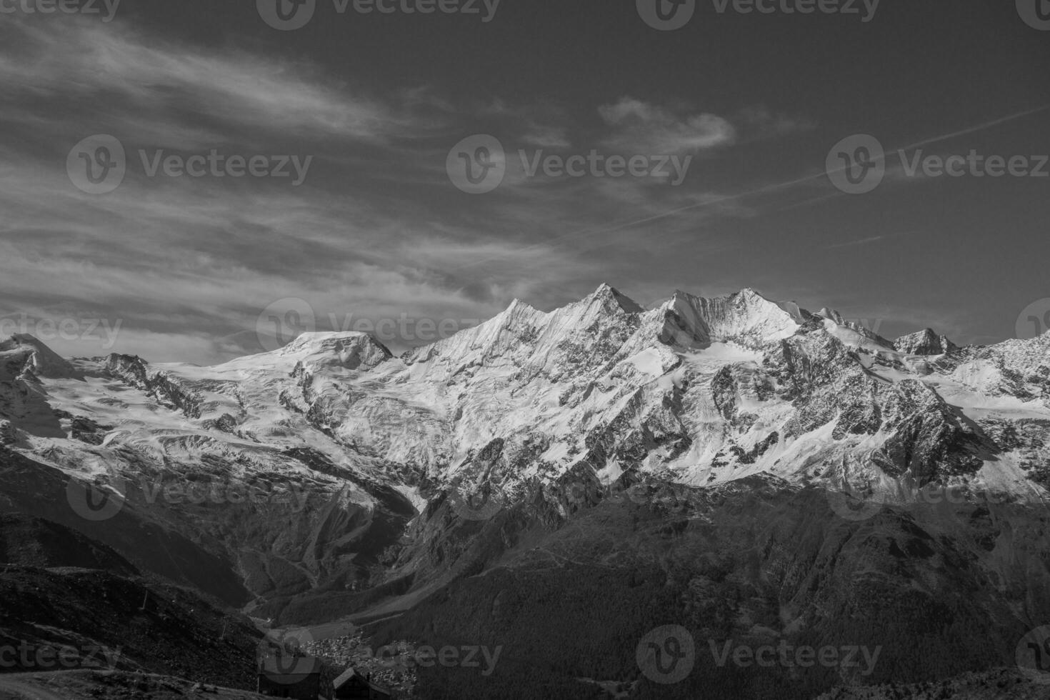 los alpes en suiza foto