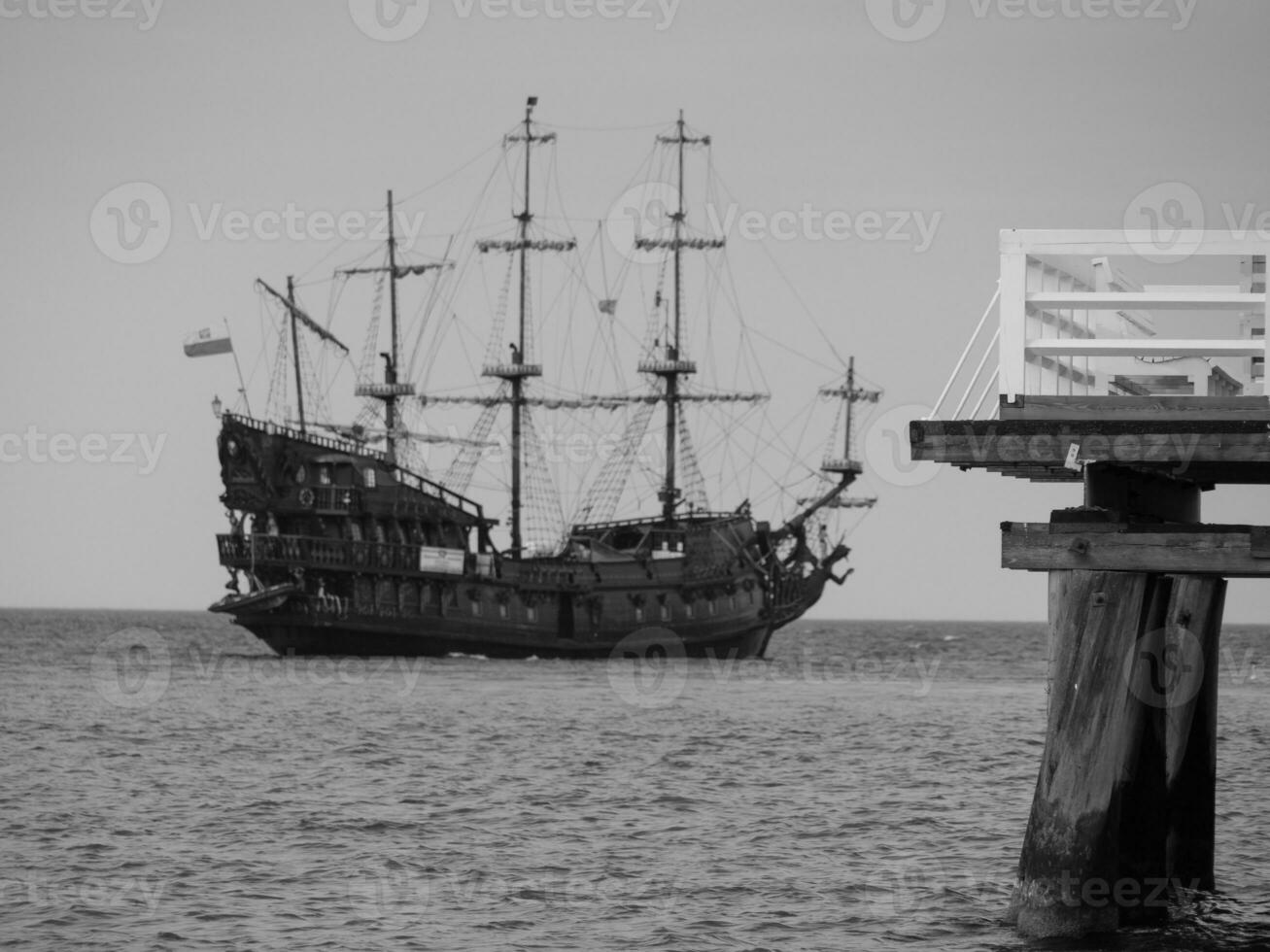 el báltico mar cerca gdansk foto