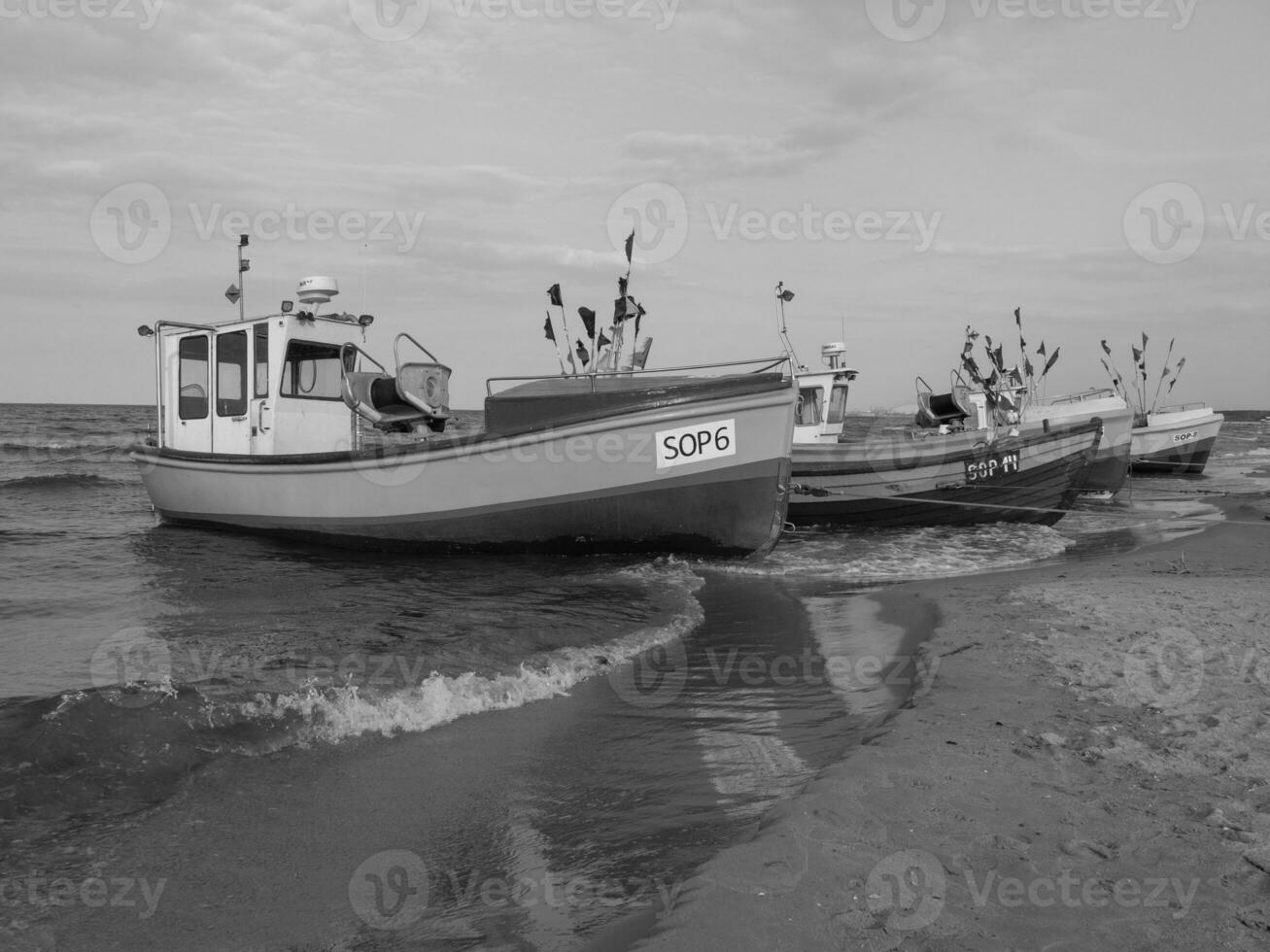 the baltic sea near gdansk photo