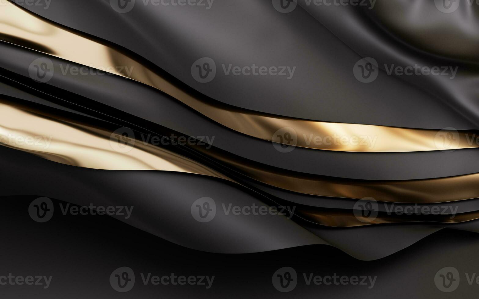 Flowing wave multilayer background, 3d rendering. photo