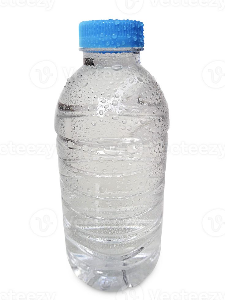 Empty water bottle, transparent background png