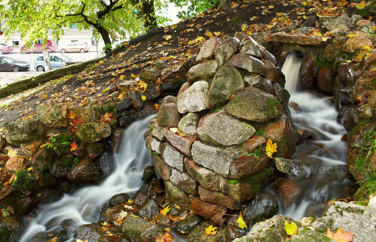 Water and stone. photo