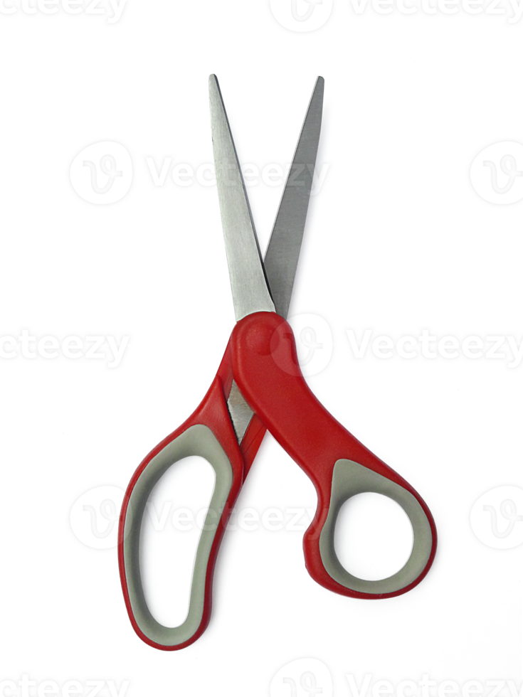 Open scissors. transparent background png