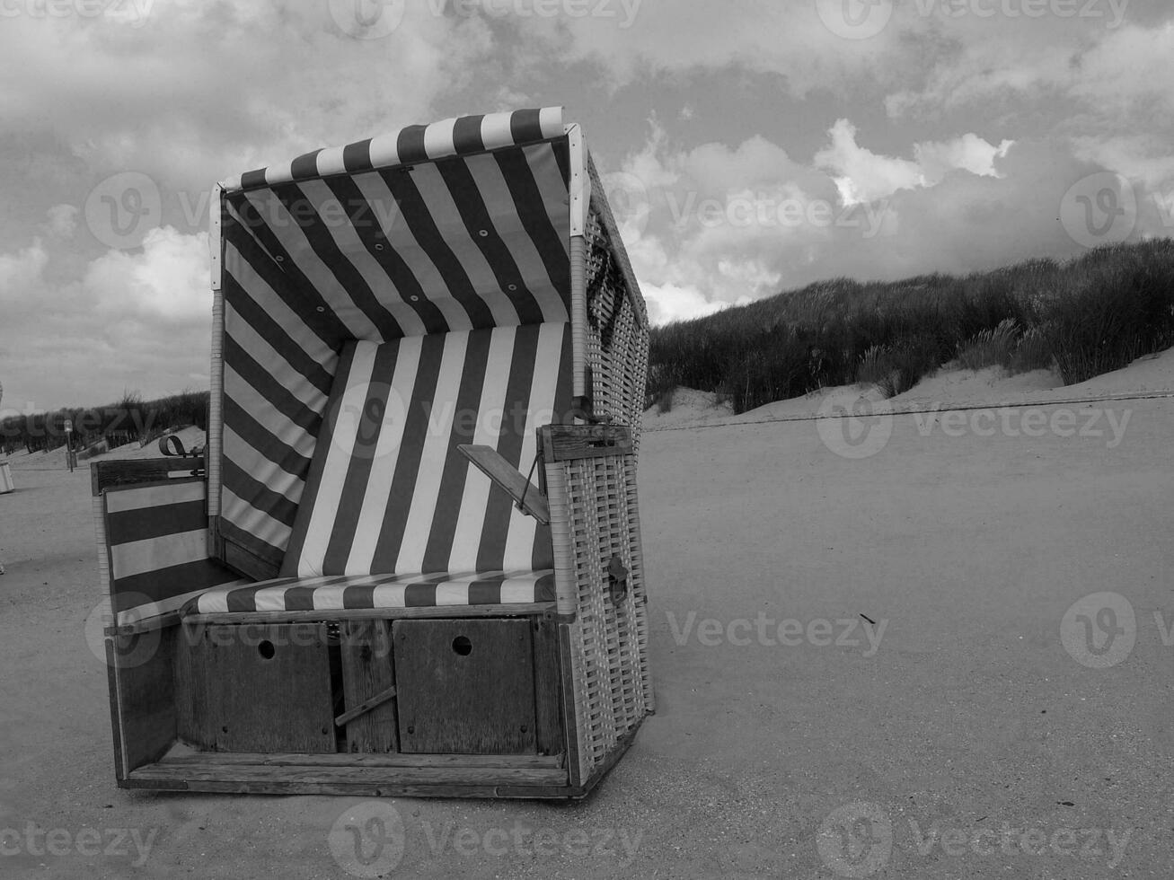 the beach of langeoog photo