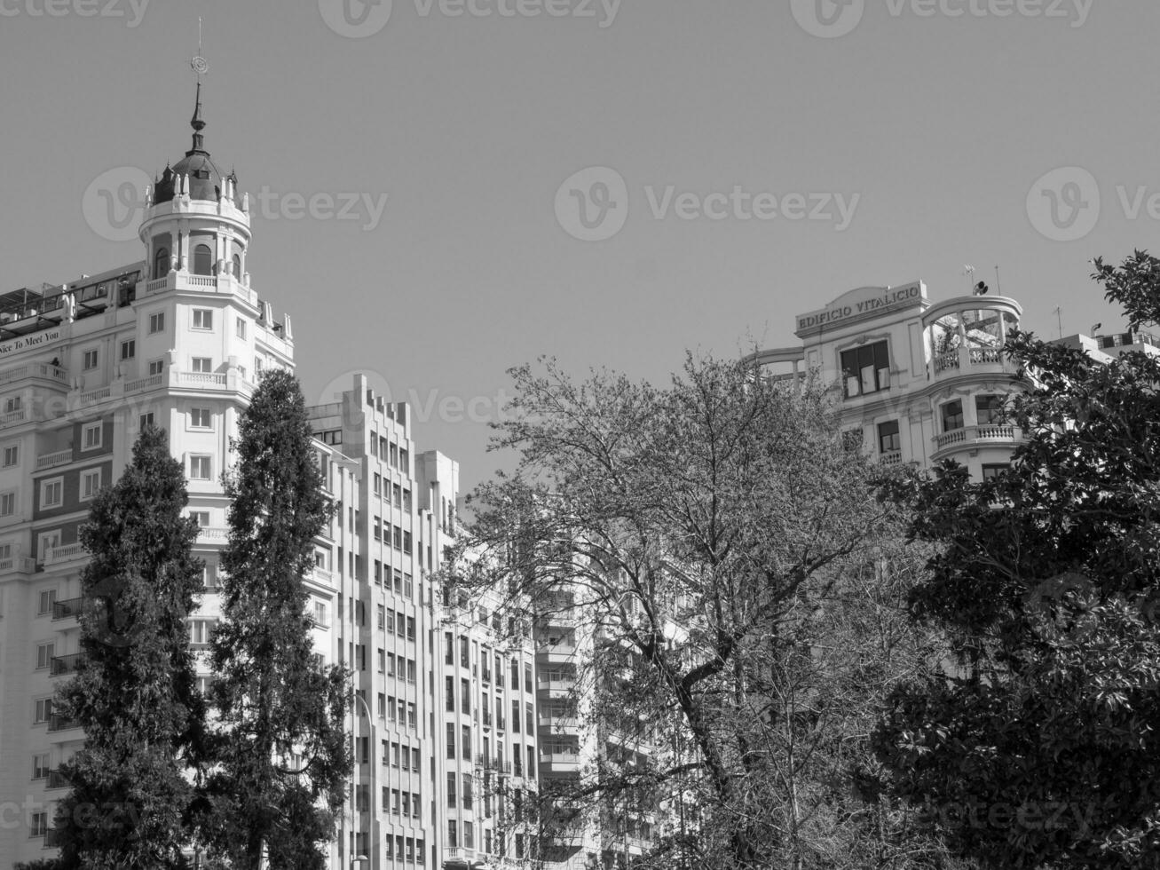 ciudad de madrid en españa foto