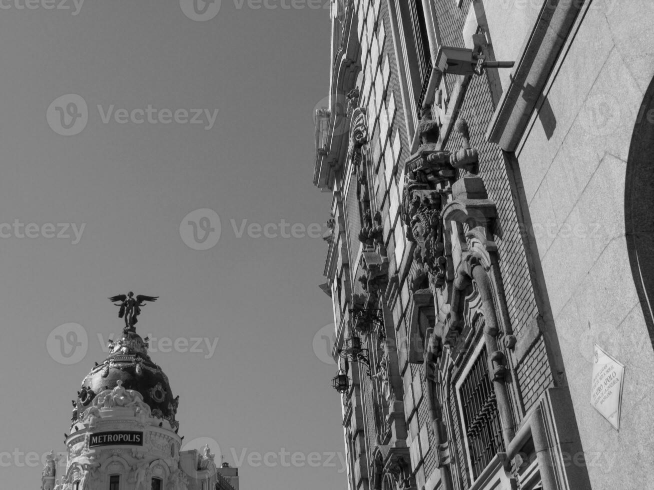 ciudad de madrid en españa foto