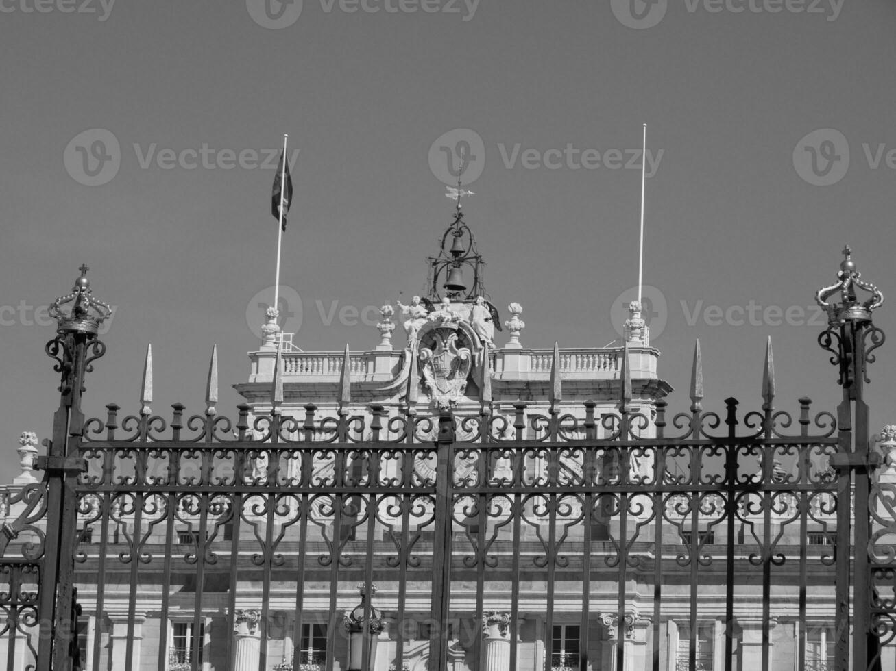 madrid city in spain photo