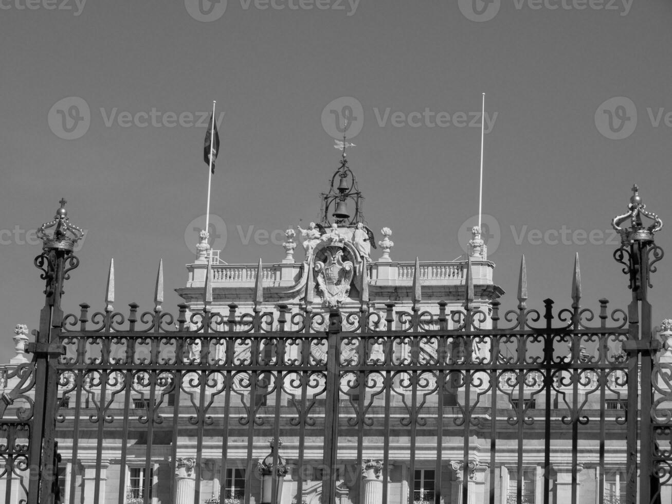 madrid city in spain photo