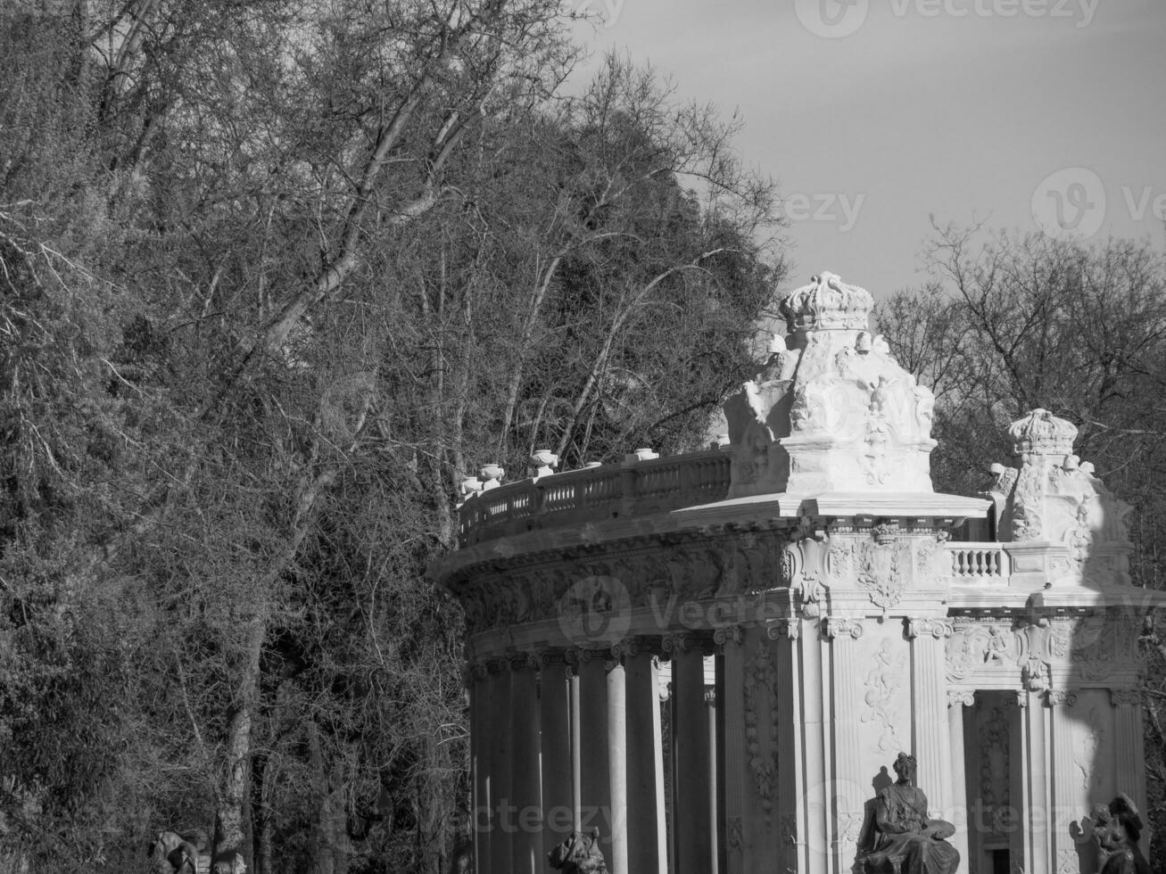 madrid city in spain photo