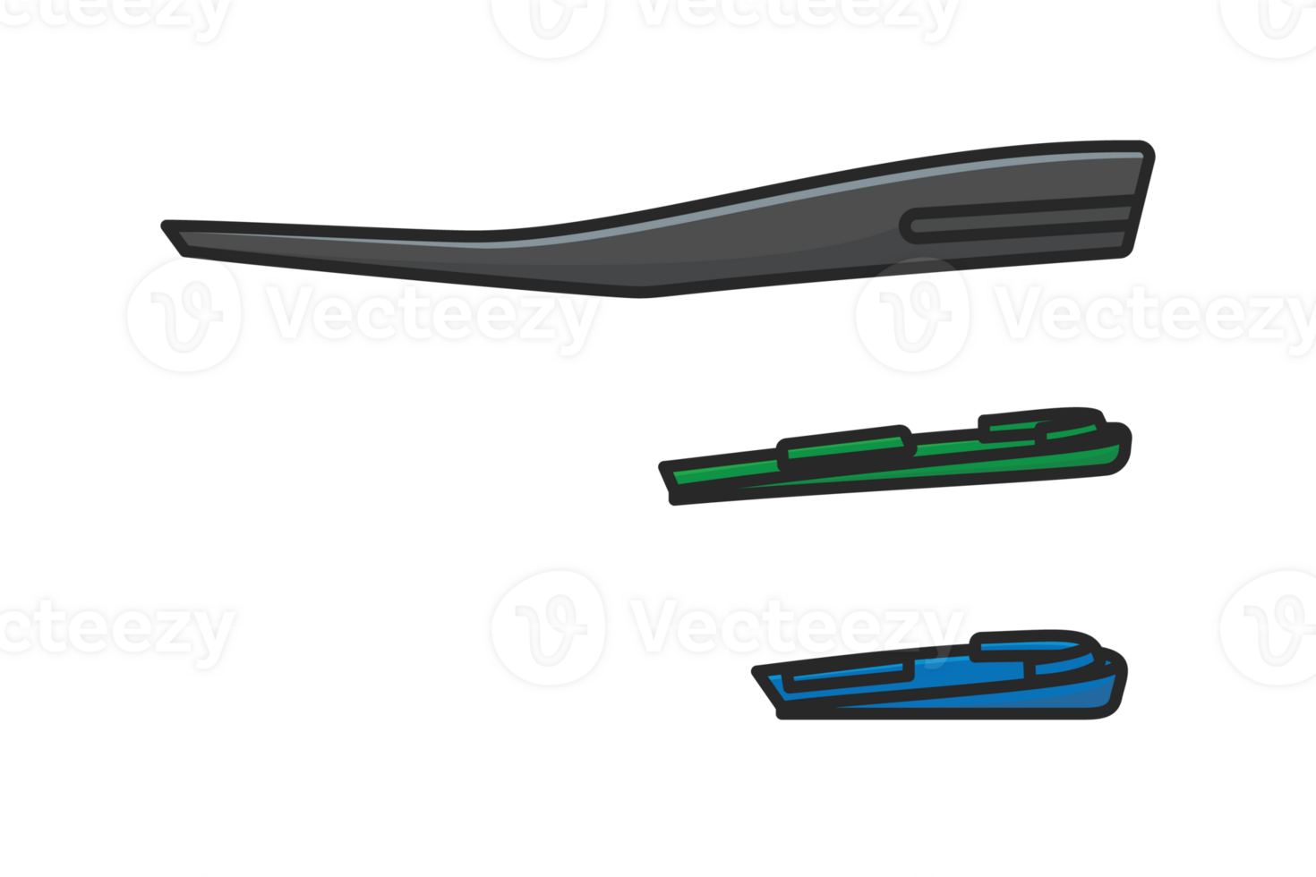 Comfortable Orthotics Shoe Insole Front View vector illustration. png