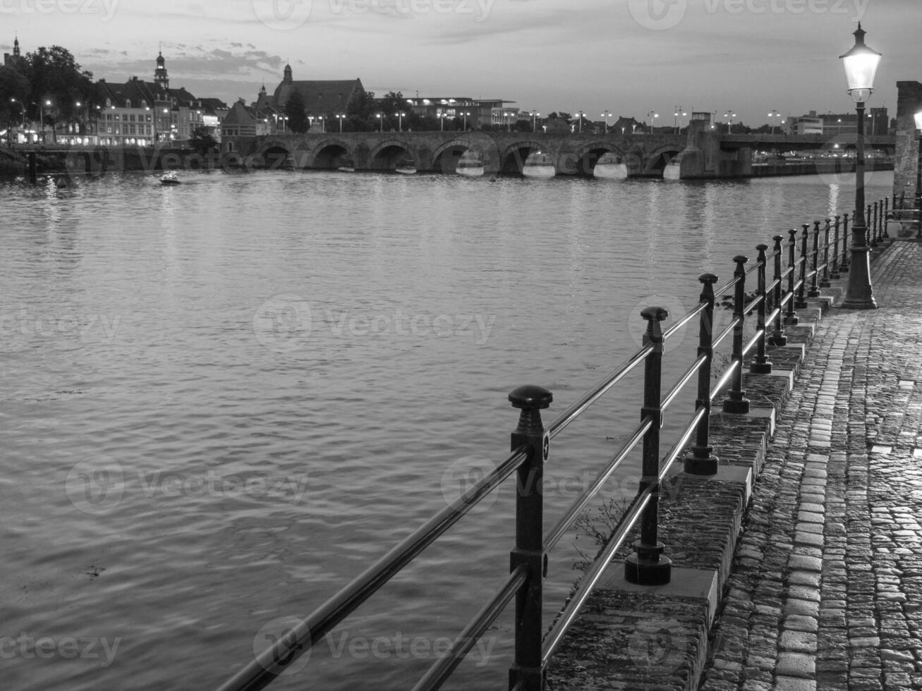 summer time at maastricht in the netherlands photo