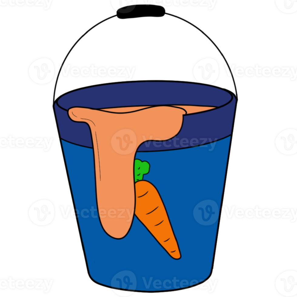 illustration of a bucket png
