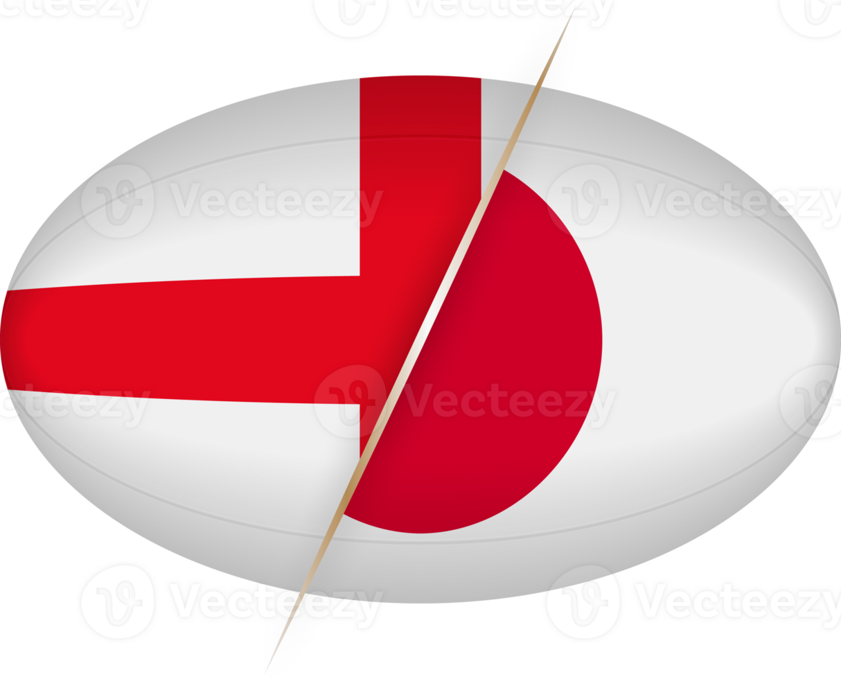Rugby concorrenza Inghilterra v Giappone png