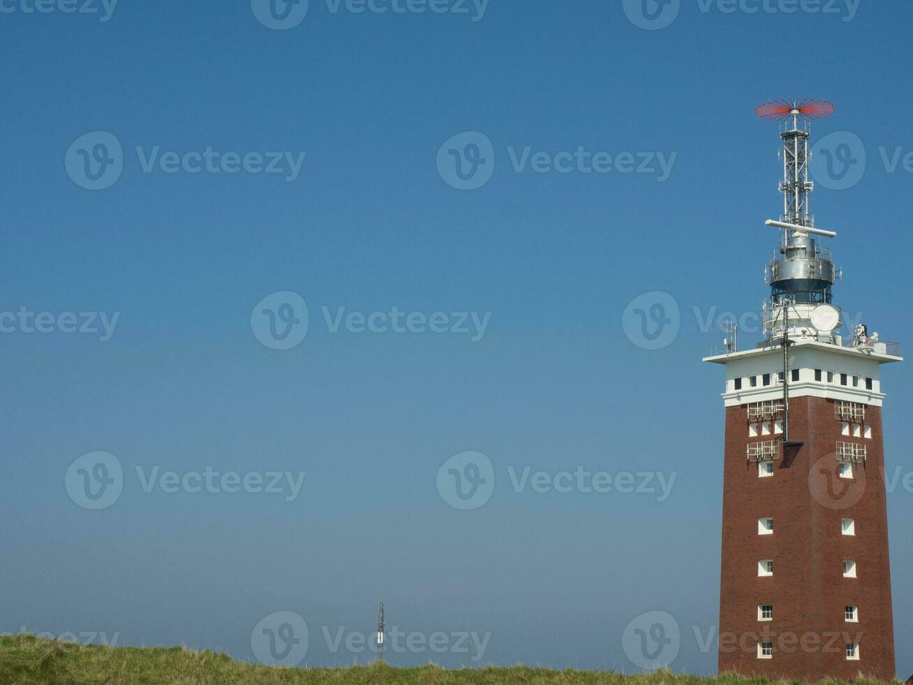 the island of Helgoland in the north sea photo