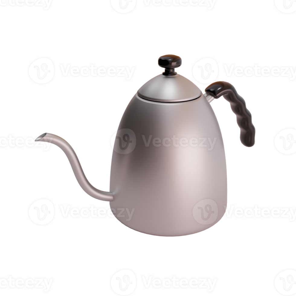 Coffee Kettle 3D Icon png