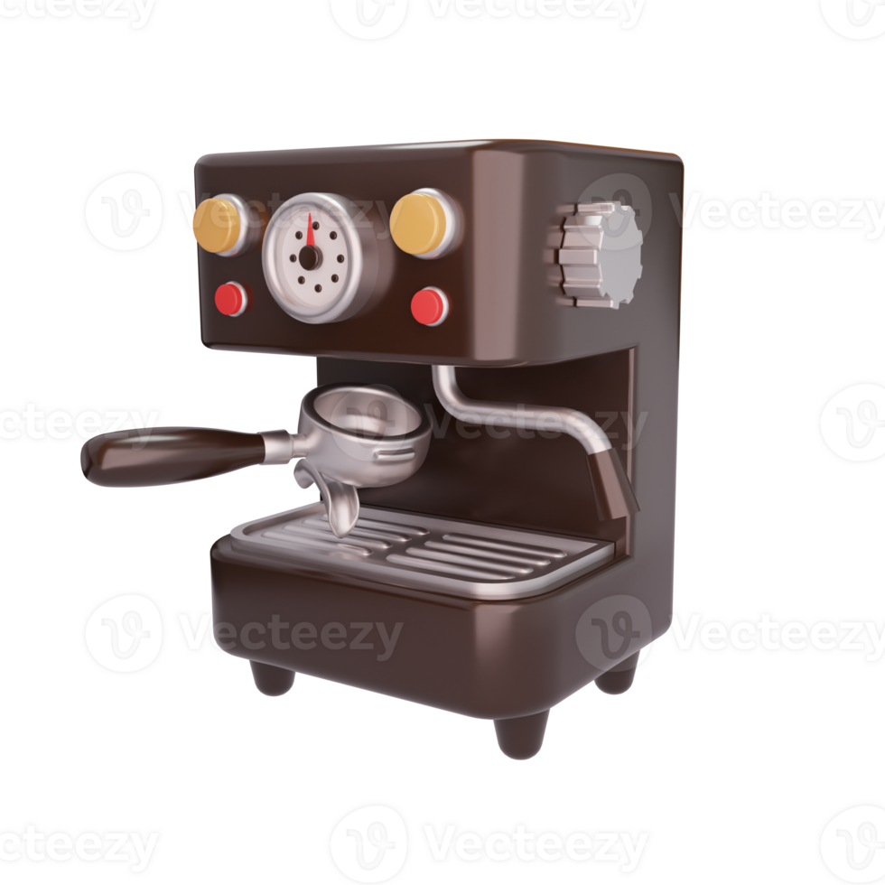 Coffee Machine 3D Icon png
