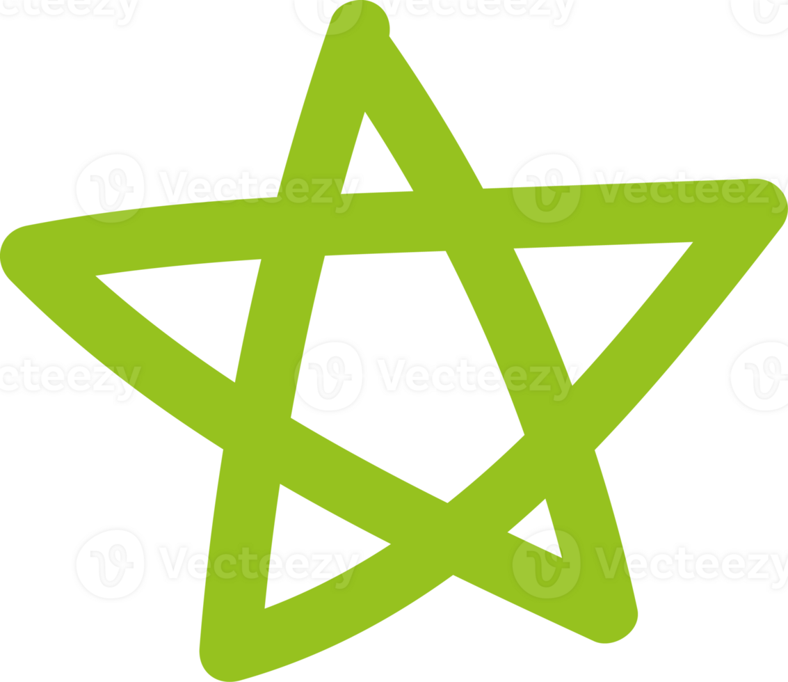 a green star png