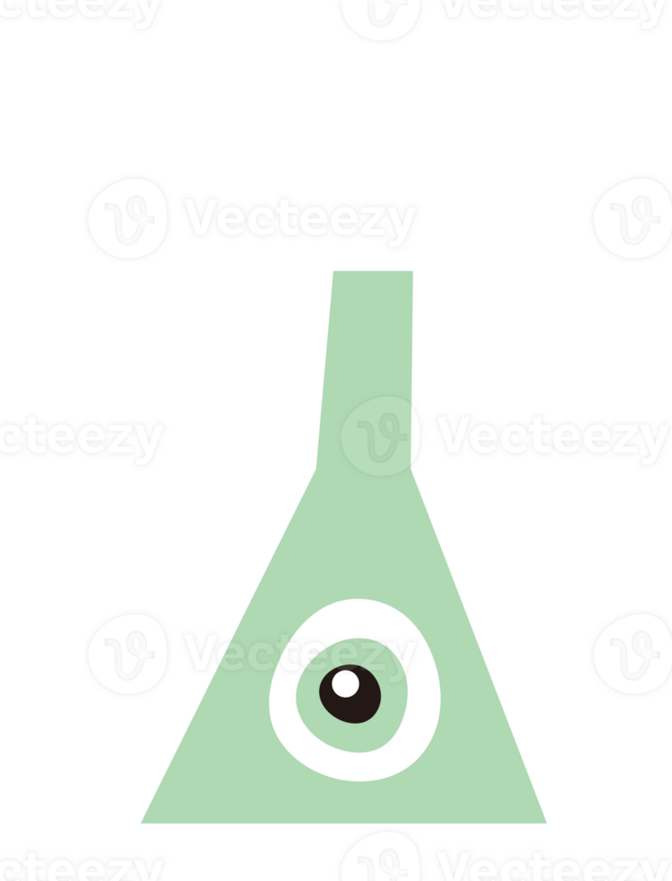 green halloween potion png