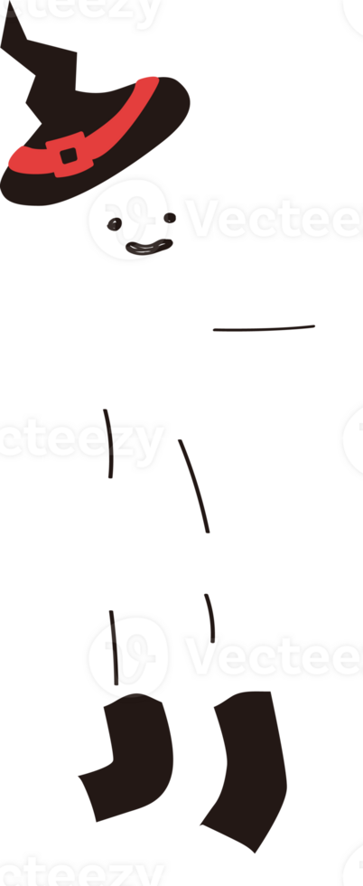 A ghost is holding something png