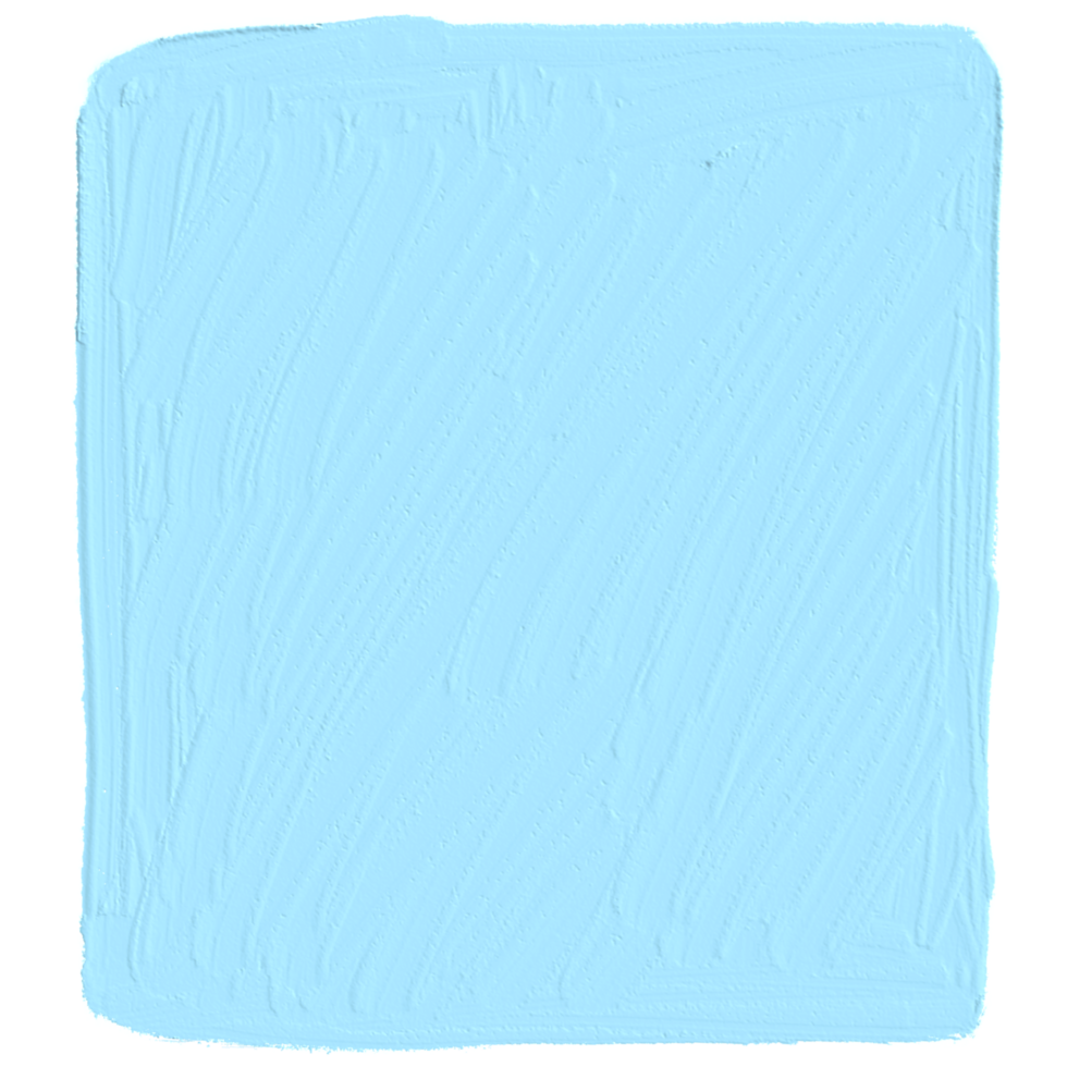 Brush stroke painting isolated on transparent background png