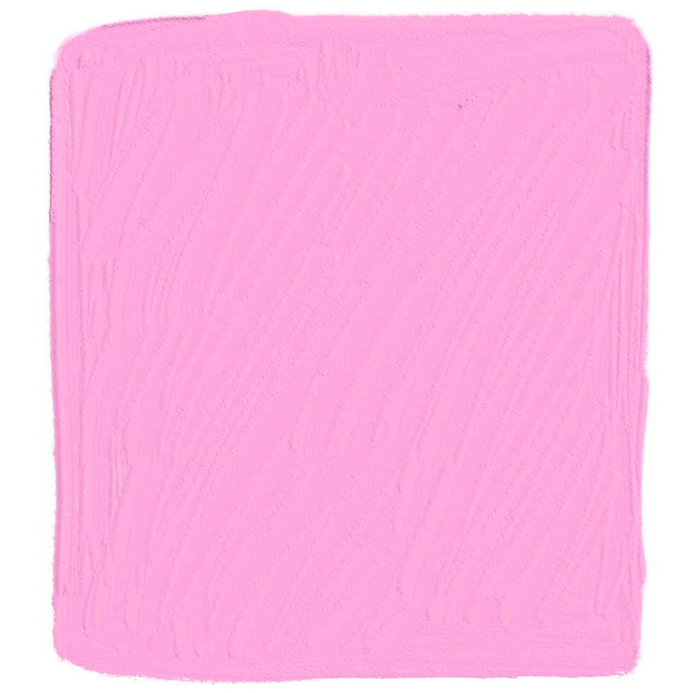 Brush stroke painting isolated on transparent background png