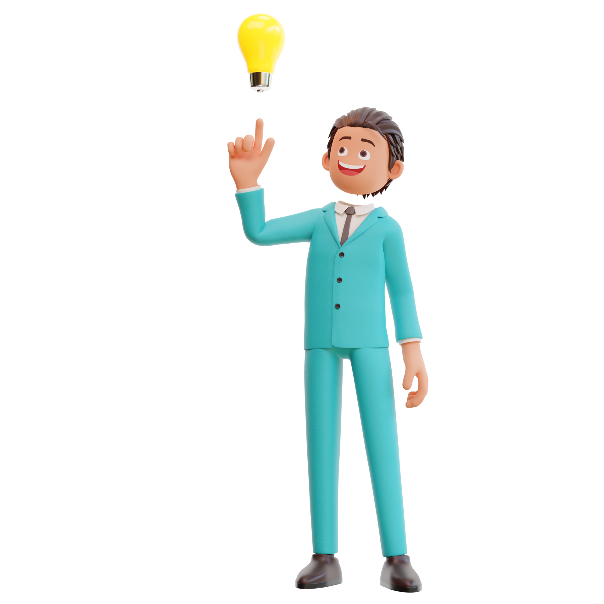 3d Illustration Businessman Get An Idea 27786341 PNG 3d-illustration-businessman-get-an-idea-27786341-png