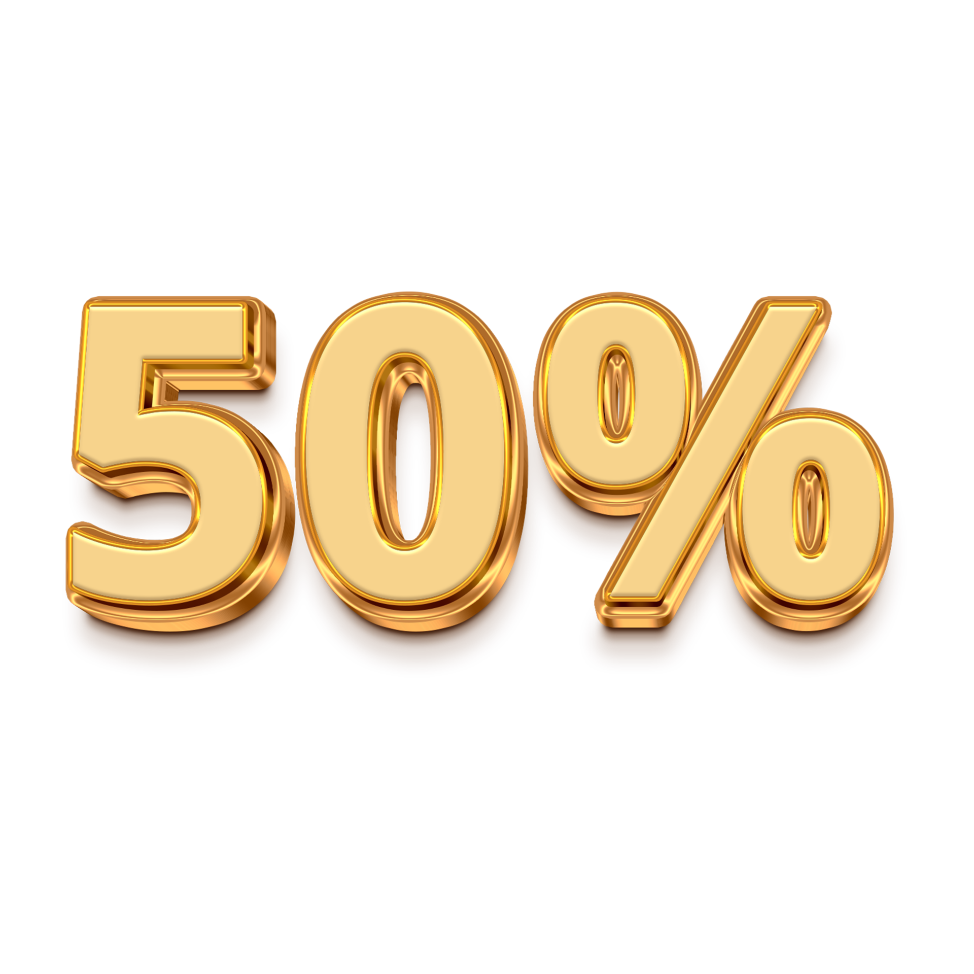 Number 3d 50 Percent For Promotion 27786860 PNG number-3d-50-percent-for-promotion-27786860-png