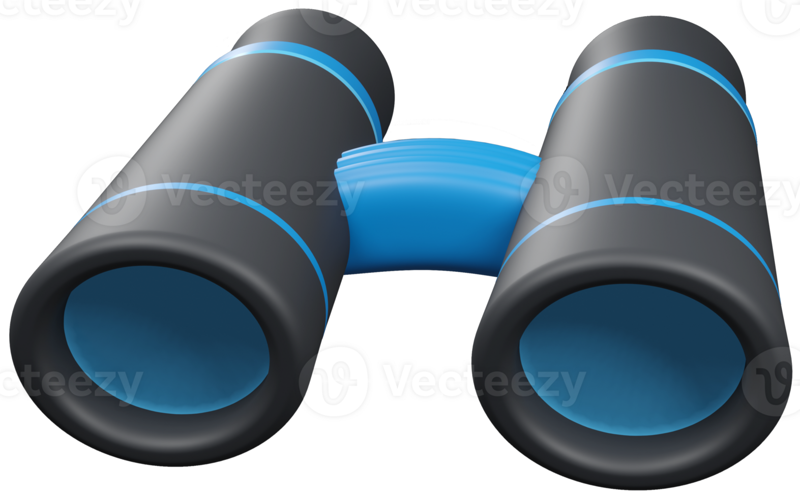 3d Modell- Fernglas Kinder- Spielzeug auf transparent Hintergrund png