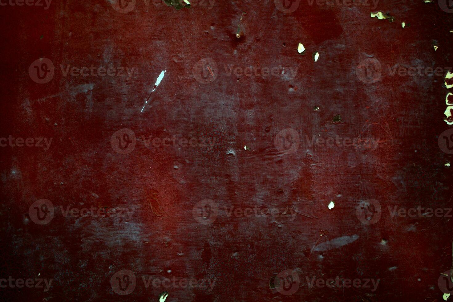 Old dark red rusty metal panel background texture photo