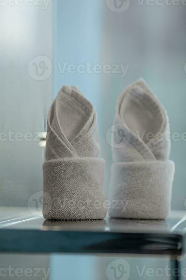 Twin towels set photo