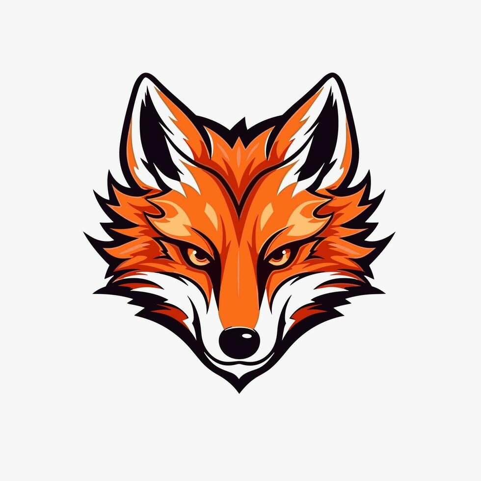 Fox Vector Cute Fox Cartoon Symbol