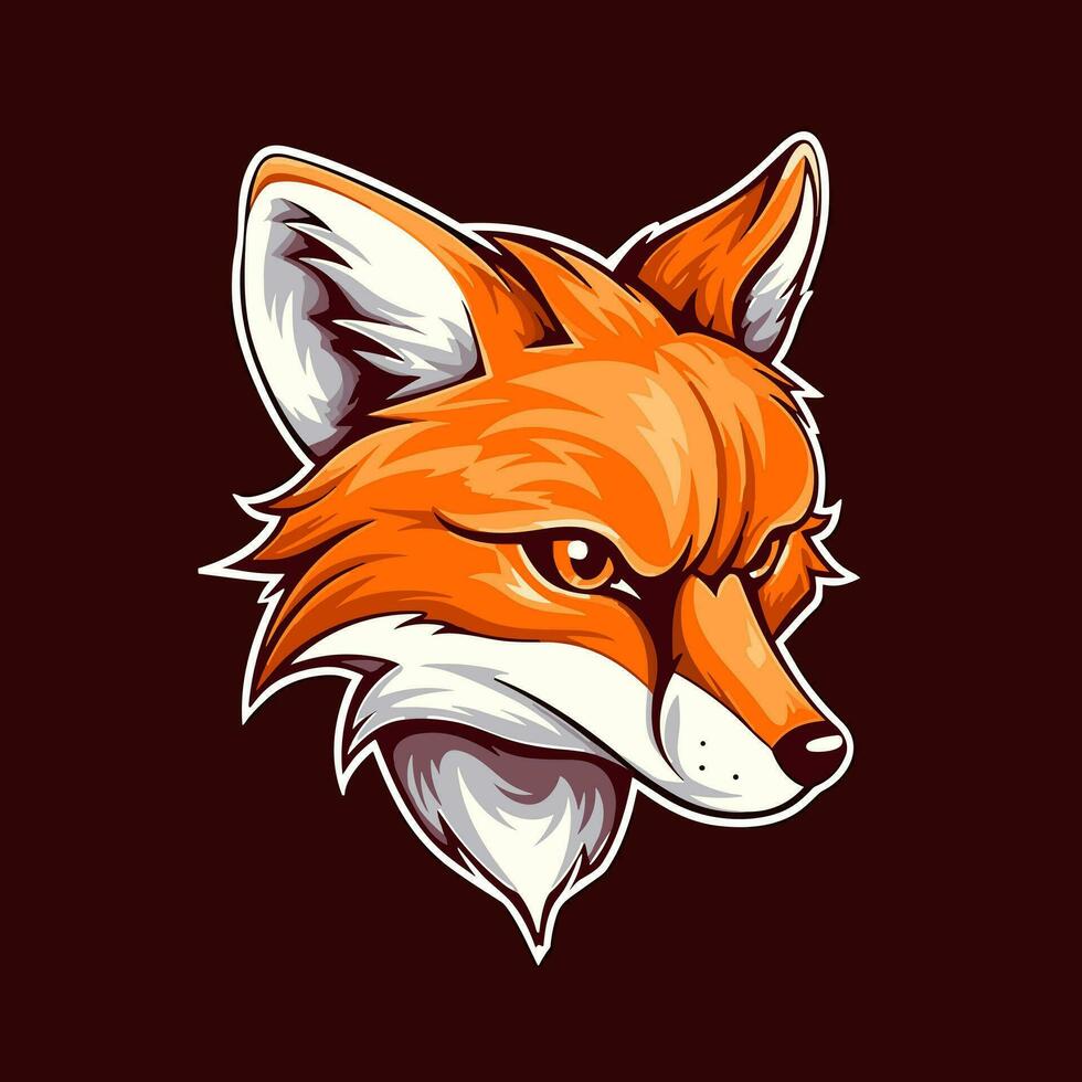 Fox Vector Cute Fox Cartoon Symbol