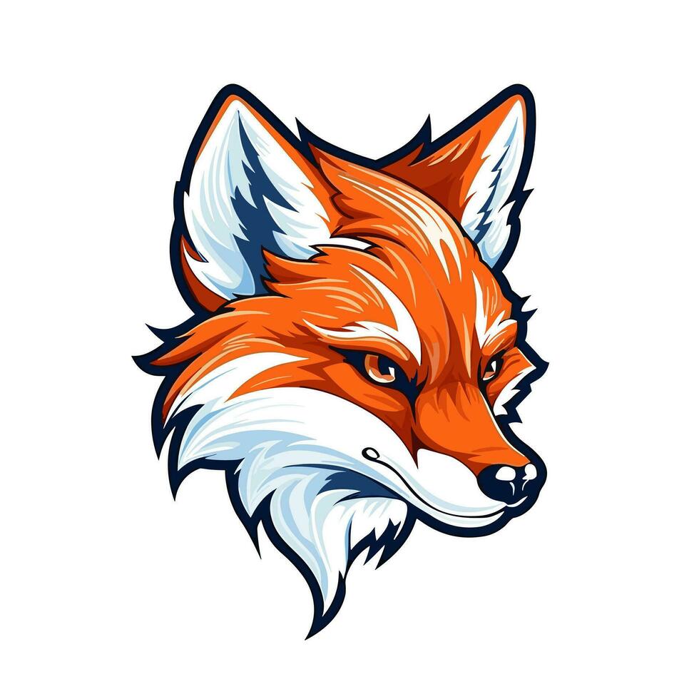 Fox Vector Cute Fox Cartoon Symbol