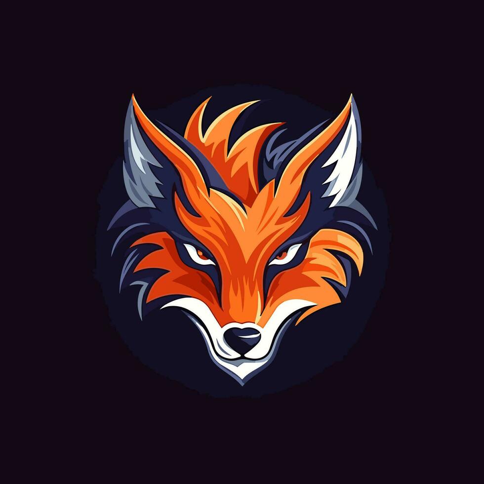 Fox Vector Cute Fox Cartoon Symbol