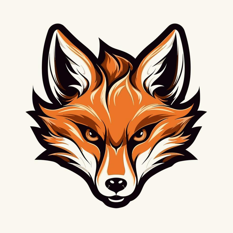 Fox Vector Cute Fox Cartoon Symbol