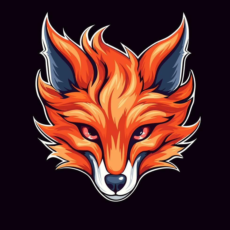 Fox Vector Cute Fox Cartoon Symbol