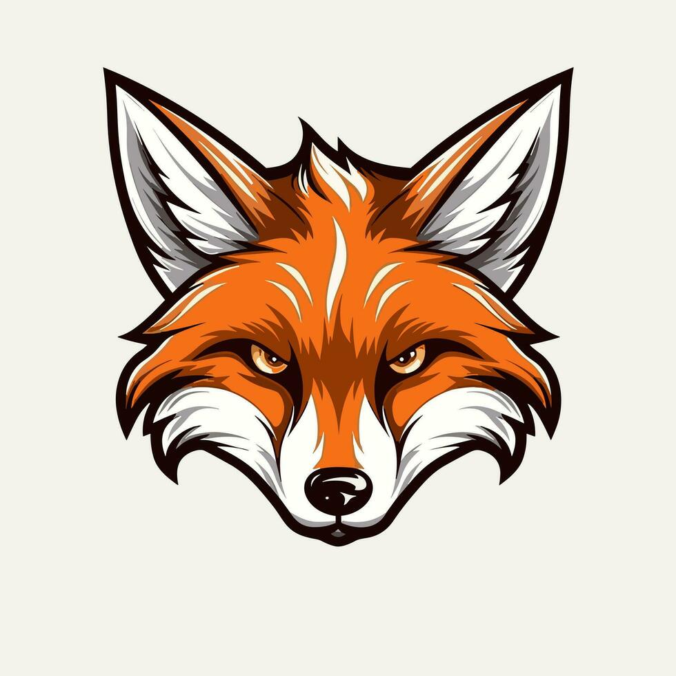 Fox Vector Cute Fox Cartoon Symbol