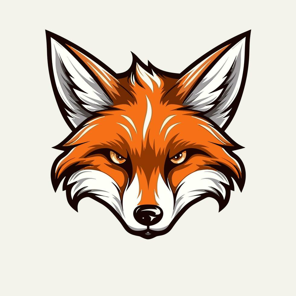 Fox Vector Cute Fox Cartoon Symbol