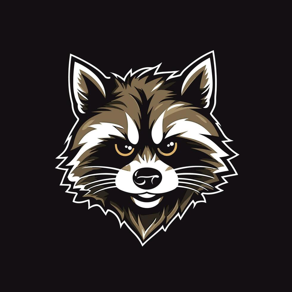 Raccoon Vector Cute Raccoon Cartoon Symbol