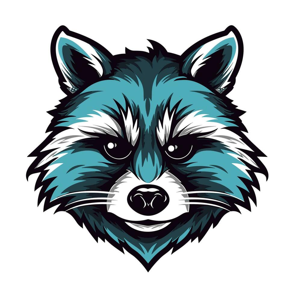 Raccoon Vector Cute Raccoon Cartoon Symbol