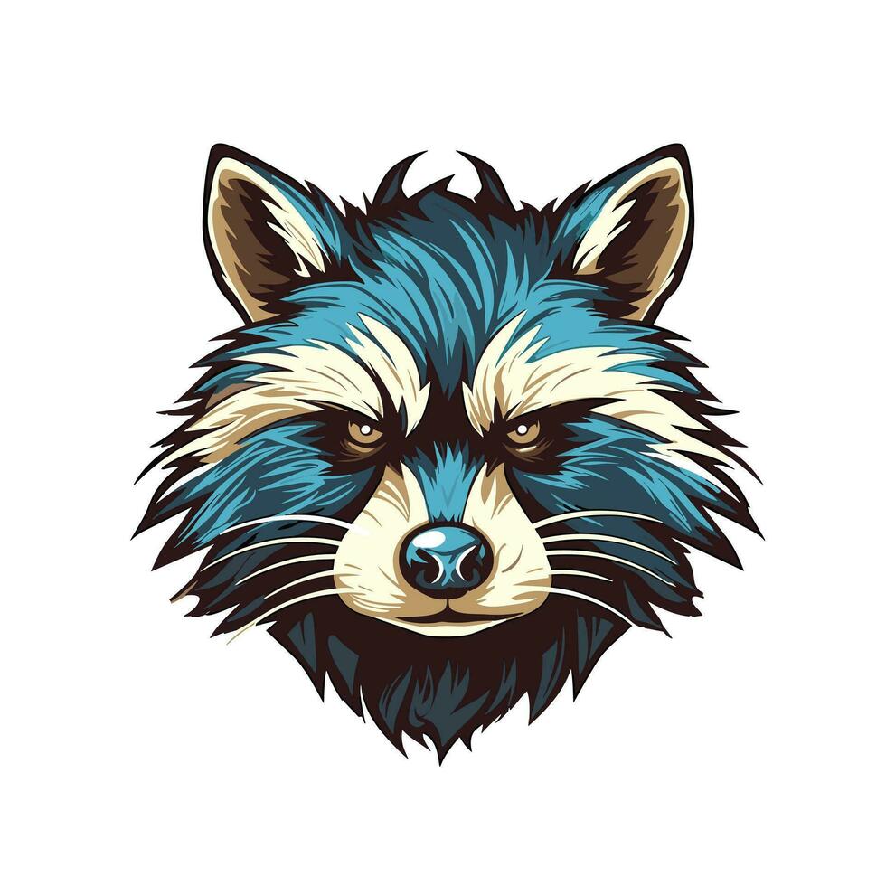 Raccoon Vector Cute Raccoon Cartoon Symbol