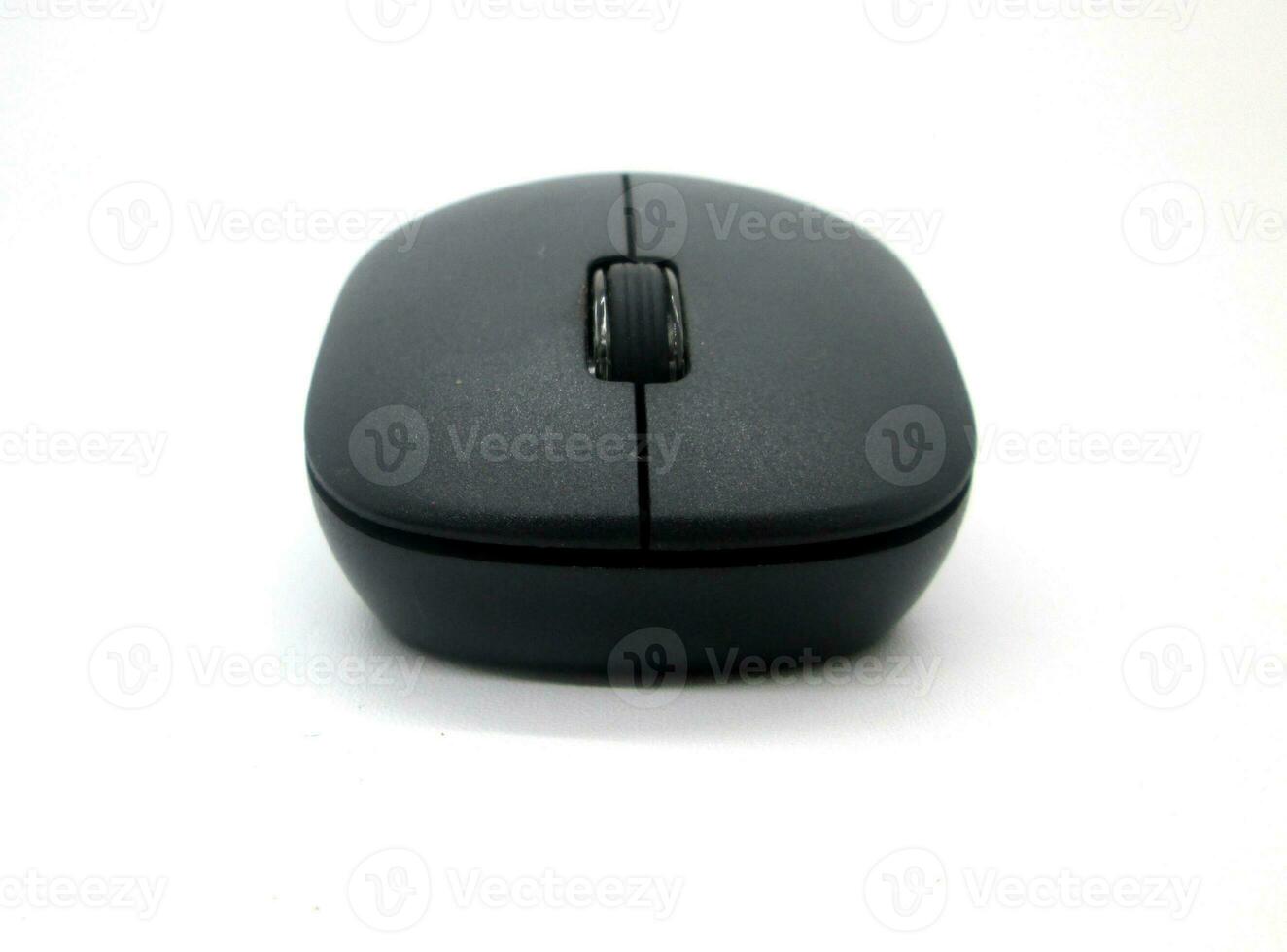Black wireless mouse photo