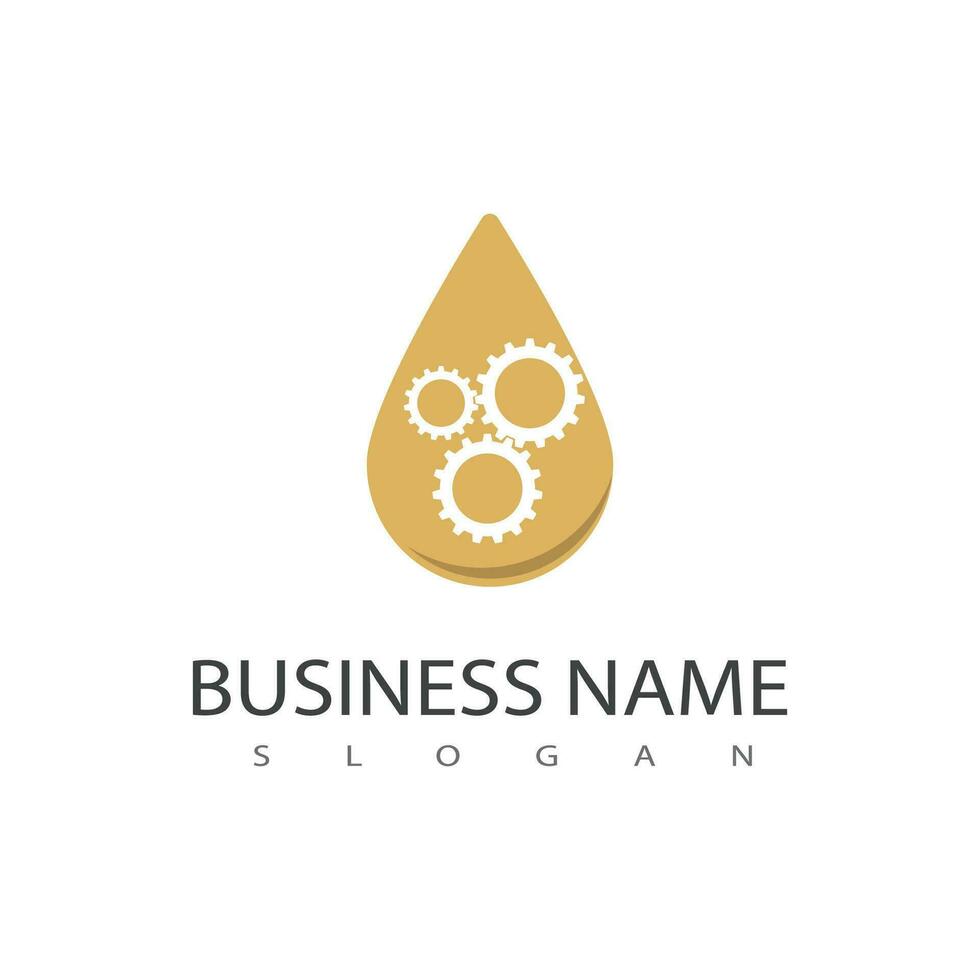 Plumbing logo vector design business template element design