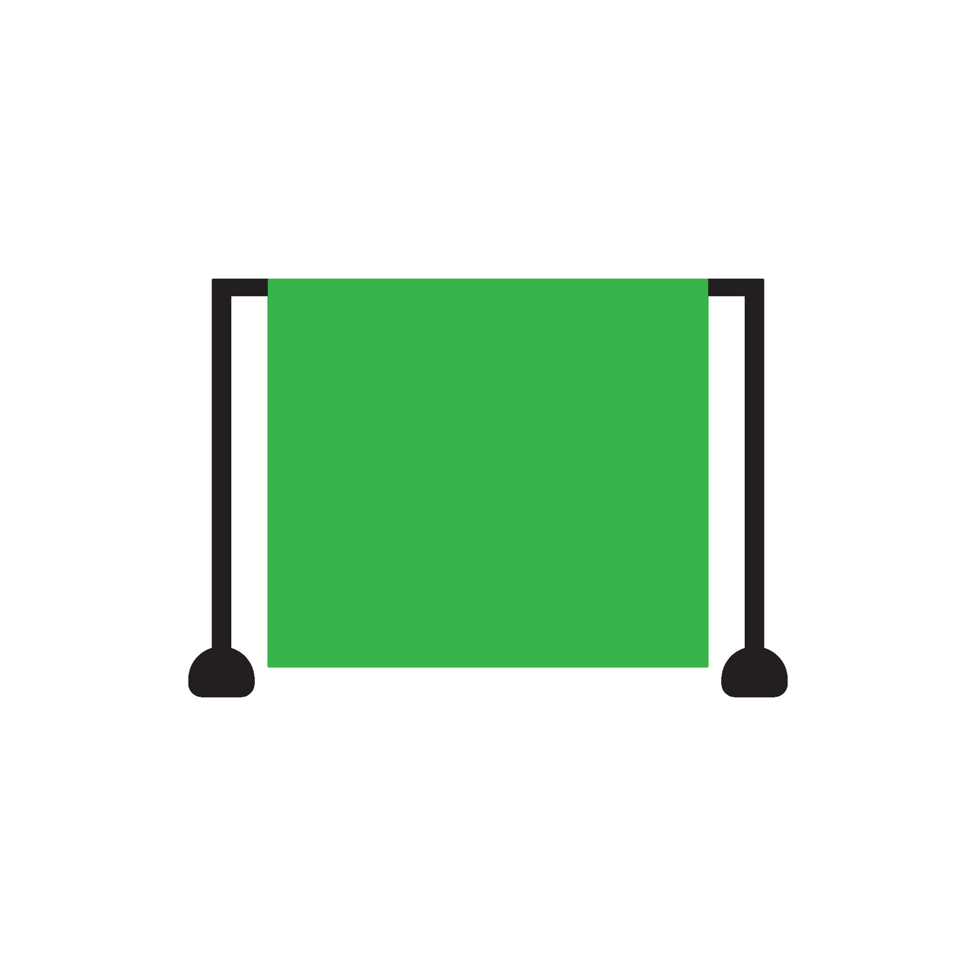 green screen icon vector 27792552 Vector Art at Vecteezy