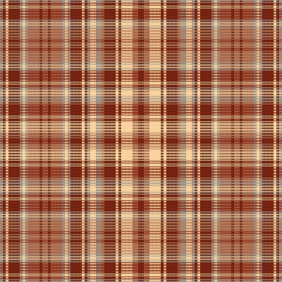 Tartan or plaid winter color pattern. vector