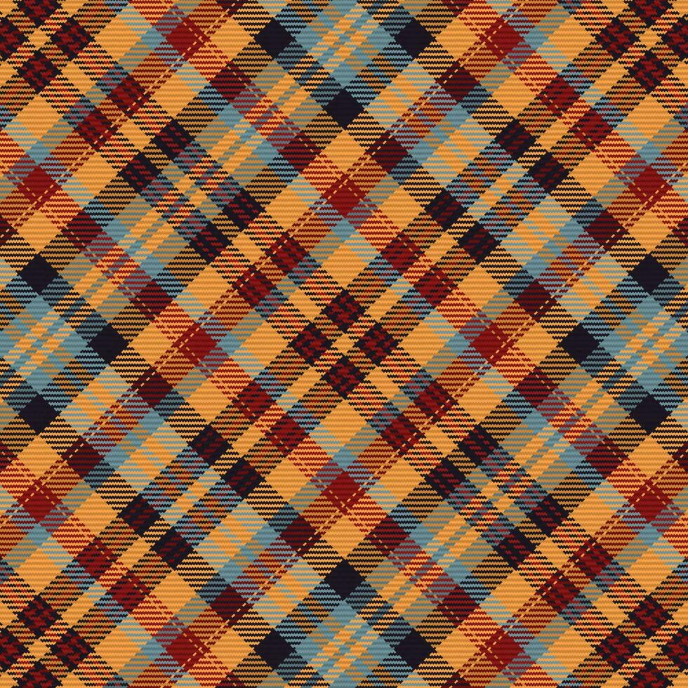 Tartan or plaid winter color pattern. vector