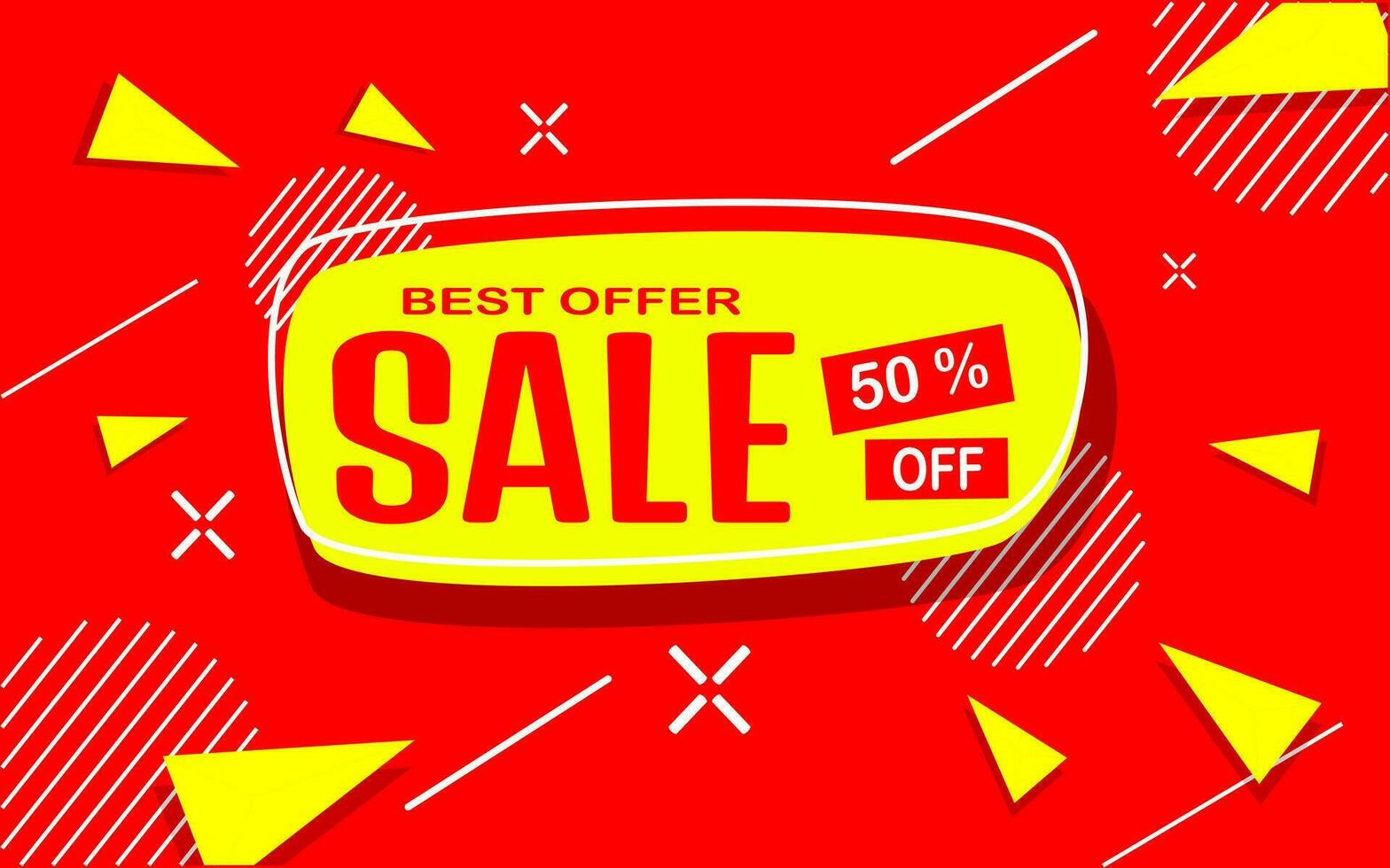 Special offer banner, hot sale, big sale, super sale, sale banner vector. vector