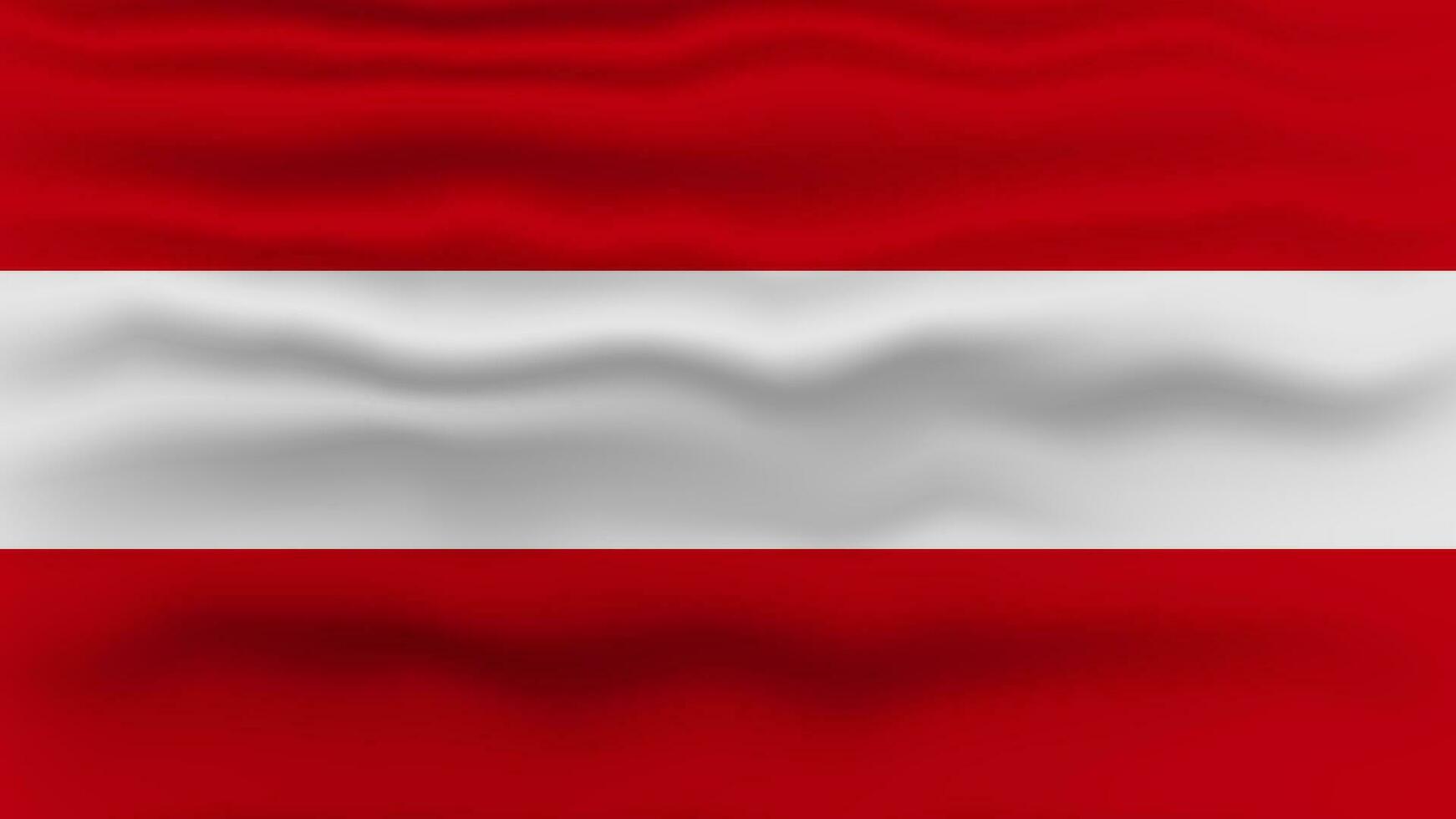 Austrian flag waving with background. Vector illustration